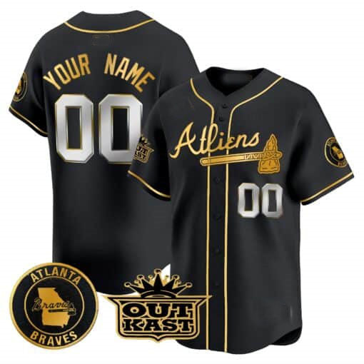 Custom A.Braves Atliens Vapor Premier Limited ¨C All Stitched Baseball Jerseys