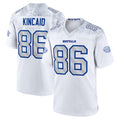 B.Bills #86 Dalton Kincaid Player White Rivalries Collection Game Football Jerseys