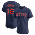 B.Red Sox #16 Jarren Duran Player Navy Limited Elite Stitched Baseball Jerseys