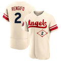 LA.Angels #2 Luis Rengifo Player Cream City Connect Limited Elite Baseball Jerseys